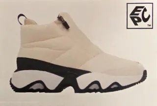 Botas Sorel Mujer Negras y Blancas