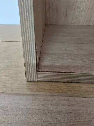 Mueble de cocina con puerta de cristal