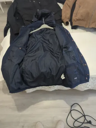 Chaqueta de Primavera Hombre Azul