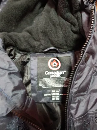 Giubbotto Canadian Peak con cappuccio