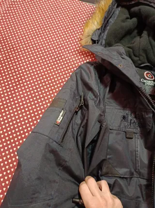 Giubbotto Canadian Peak con cappuccio