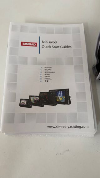 Pantalla Sonda Simrad