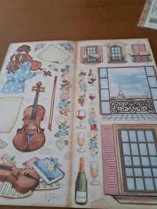 Adornos scrapbooking y pegatinas