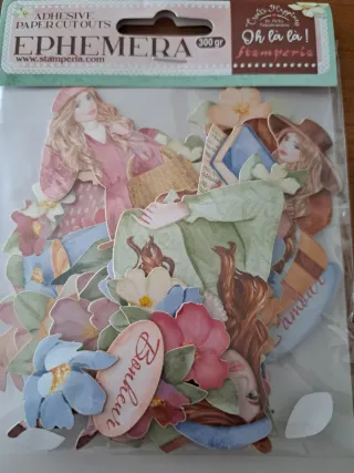 Adornos scrapbooking y pegatinas