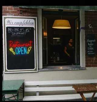 Lampada Neon LED "Ristorante Aperto"