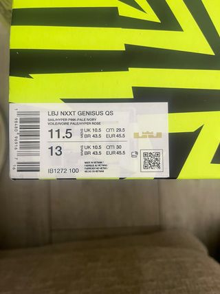 Nike LBJ NXXT Genisus QS Talla 45.5