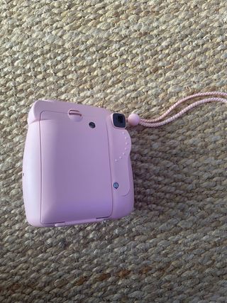 cámara Instax Mini 8 Rosa con funda