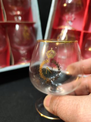 Set 12 Bicchieri Cognac Napoleon Anni '70