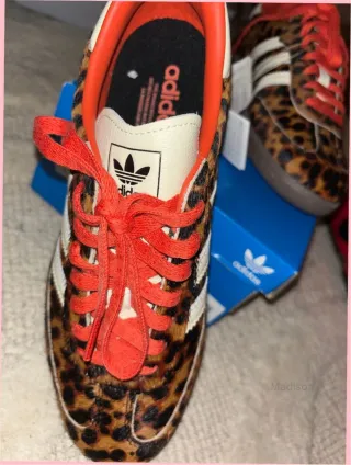 Adidas Gazelle leopardo talla 39