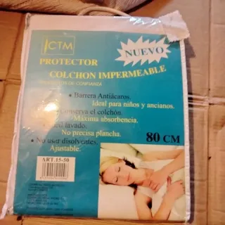 Protector Colchón Impermeable CTM 80 cm