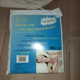 Protector Colchón Impermeable CTM 80 cm