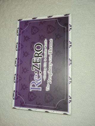 Re:ZERO The Prophecy of the Throne Switch