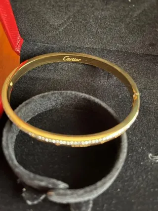 Pulsera Cartier Dorada