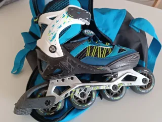 Patines en línea con bolsa