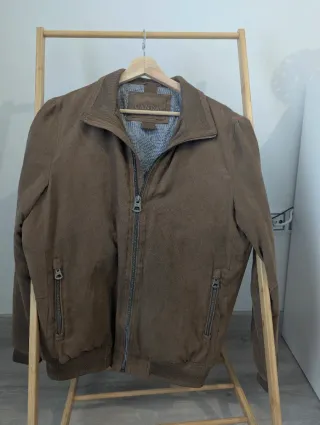 Chaqueta hombre ante marrón CANDAS
