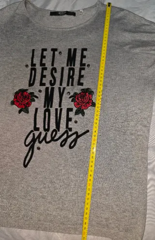 Jersey Guess gris mujer talla XS