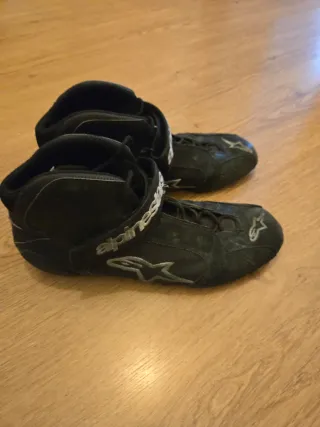 Botas Alpinestars Negras Karting