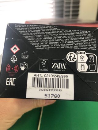 Zara Vibrant Leather Summer Breeze Eau de Parfum