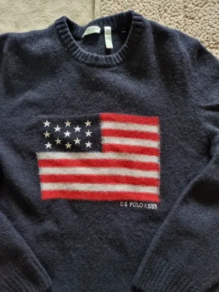 Maglione U.S. Polo Assn. bandiera USA