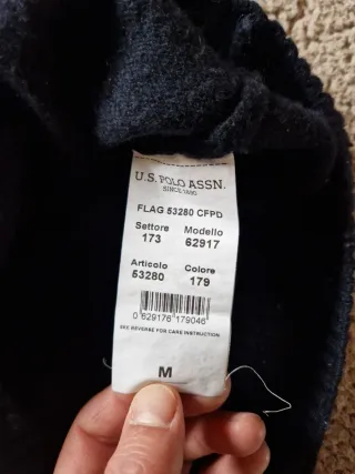 Maglione U.S. Polo Assn. bandiera USA