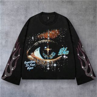 Maglietta Y2K Manica Lunga