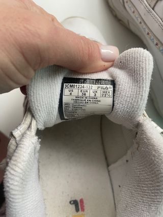 Zapatillas Fila Talla 36