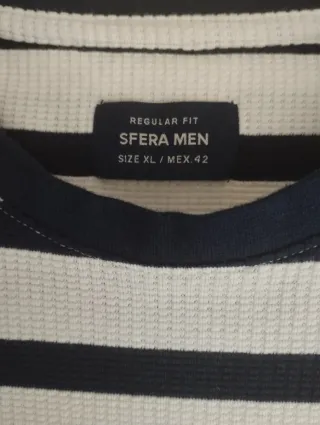 2 Camisetas Sfera Rayas Talla XL