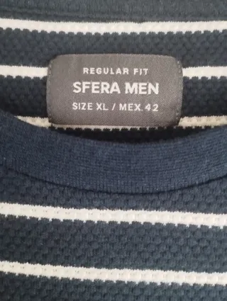 2 Camisetas Sfera Rayas Talla XL