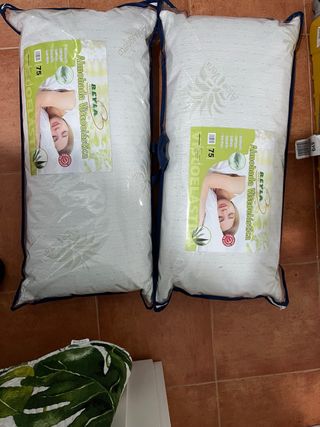 2 Almohadas Viscoelásticas REYLA Aloe Vera
