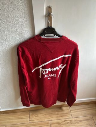 Sudadera Tommy Jeans Roja