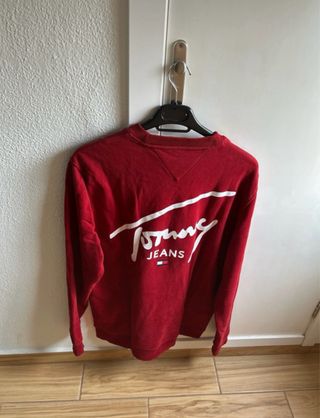 Sudadera Tommy Jeans Roja