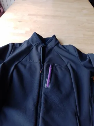 Cazadora Decathlon XL Negra Abrigo