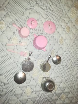 Acessórios Barbie Cozinha Panelas e Utensílios