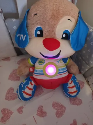 Perrito Fisher Price Rie y Aprende Grande