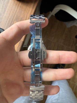 Reloj Seiko Presage Marrón y Plateado