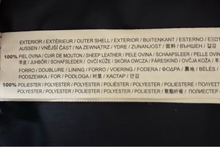 Cazadora de cuero 100% piel marrón