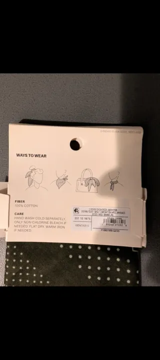 Set 2 Bandane Woolrich Cotone e Silky