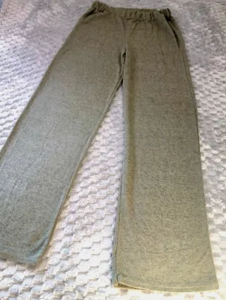 Pantalones de punto anchos Made in Italy Vintage