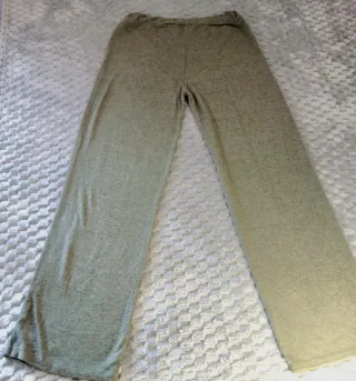 Pantalones de punto anchos Made in Italy Vintage