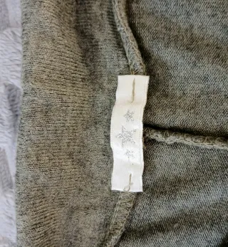 Pantalones de punto anchos Made in Italy Vintage