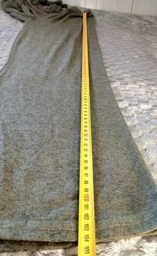 Pantalones de punto anchos Made in Italy Vintage