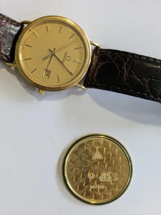 Omega Reloj Oro 18k Ref. 1530