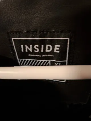 Cazadora Biker Inside Negra