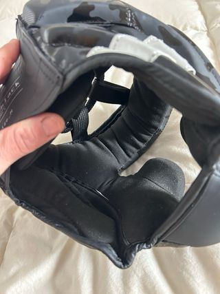 Casco de boxeo Leone camuflaje. Talla M