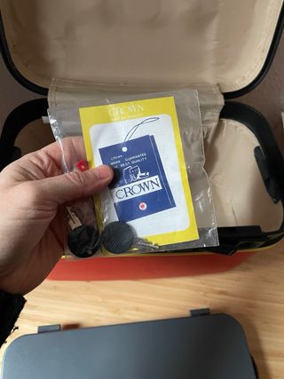 Maletín vintage de colores