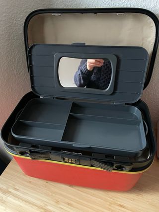 Maletín vintage de colores