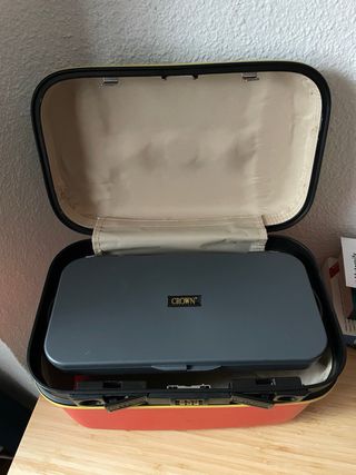 Maletín vintage de colores