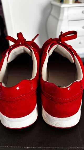 Zapatillas Jana Mujer Rojas Talla 38