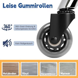 Taburete OUTMASTER ajustable blanco