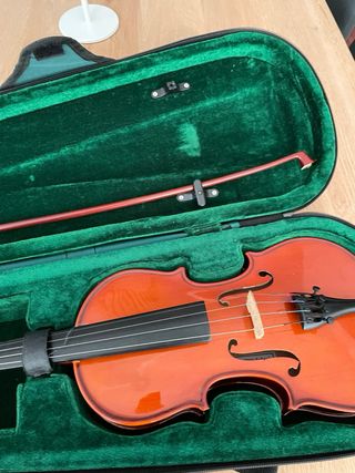 Violín Kreutzer 1/2 con funda y arco